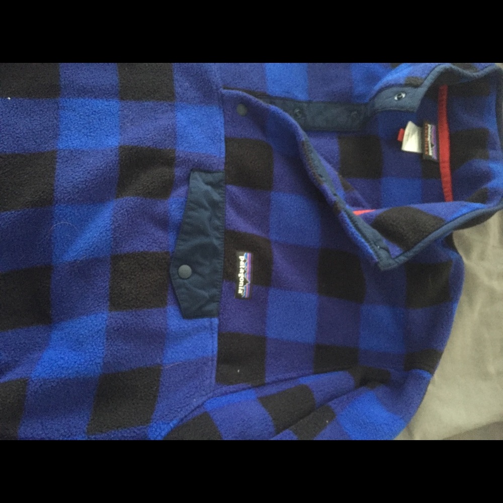 Plaid Patagonia Fleece